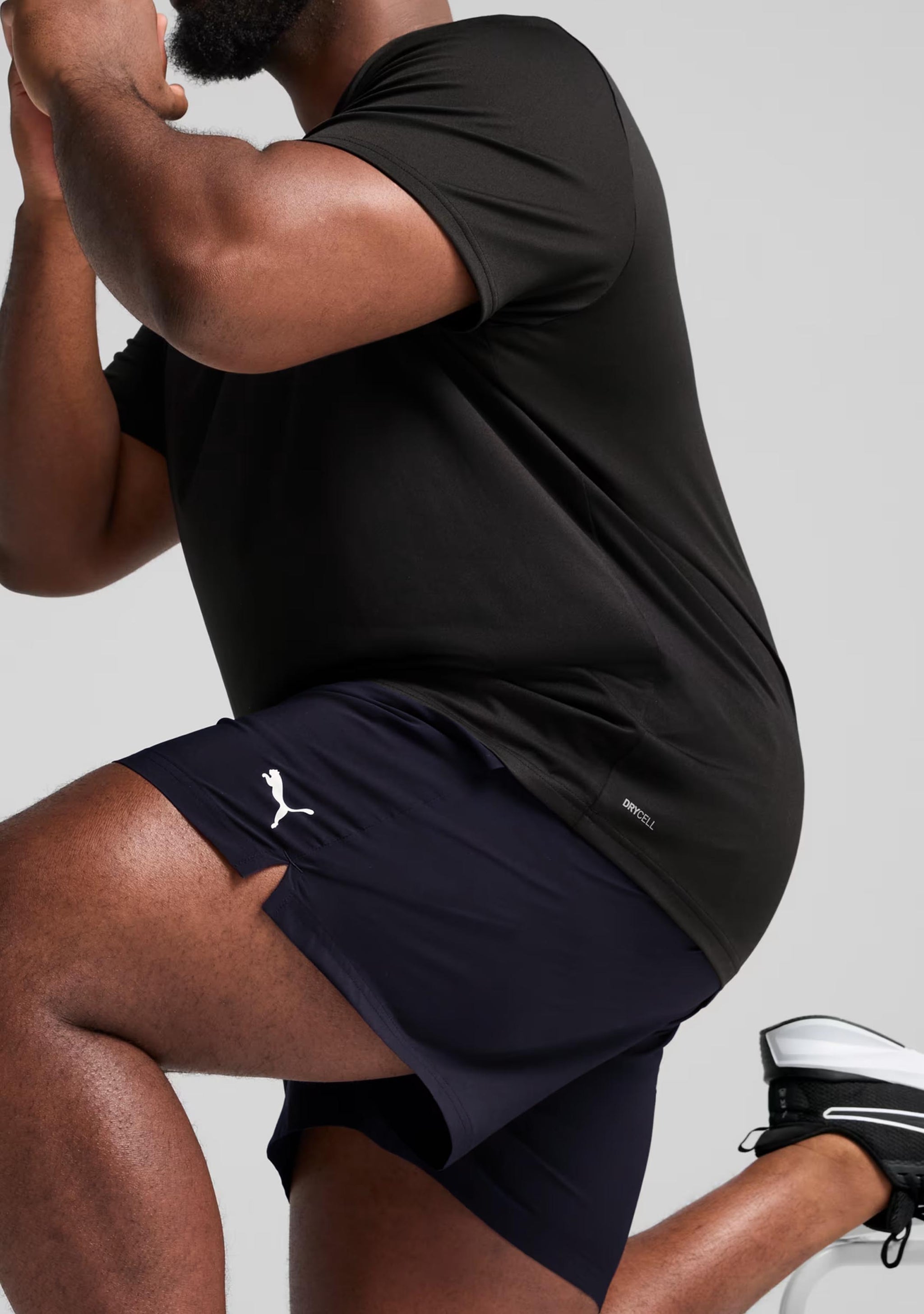 Puma Men's Tad Essentials Woven Navy Short