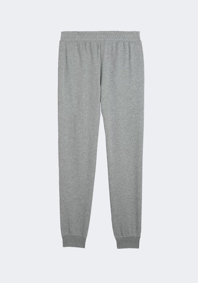 PUMA MEN'S ESSENTIALS NO. 1 LOGO FLEECE GREY TRACKPANTS