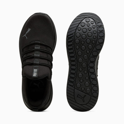 PUMA MEN'S SOFTRIDE CARSON 2 PULSE TRIPLE BLACK RUNNING SHOES
