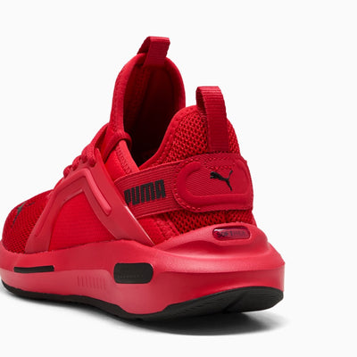 PUMA JUNIOR'S SOFTRIDE ENZO 5 RED SNEAKER SHOES