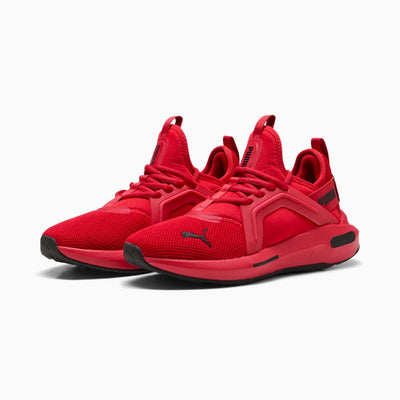 PUMA JUNIOR'S SOFTRIDE ENZO 5 RED SNEAKER SHOES