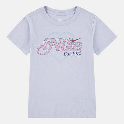 Nike Kid's Varsity Heart Purple Tee