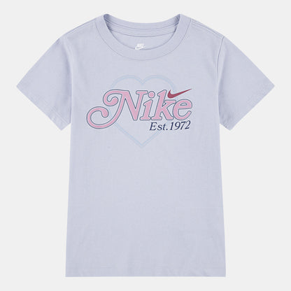 Nike Kid's Varsity Heart Purple Tee