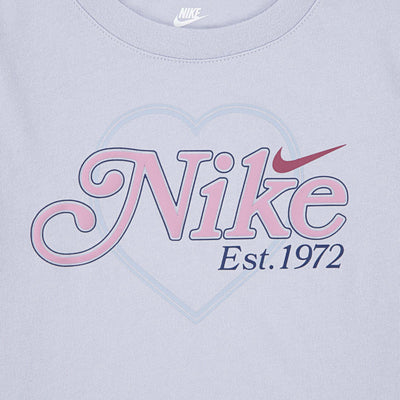Nike Kid's Varsity Heart Purple Tee