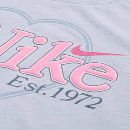 Nike Kid's Varsity Heart Purple Tee