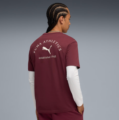 Puma Men's Class Graphic Ruby Tee