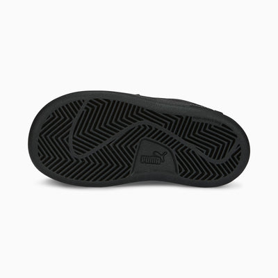 PUMA KID'S SMASH 3.0 TS BLACK/GREY SNEAKER SHOES
