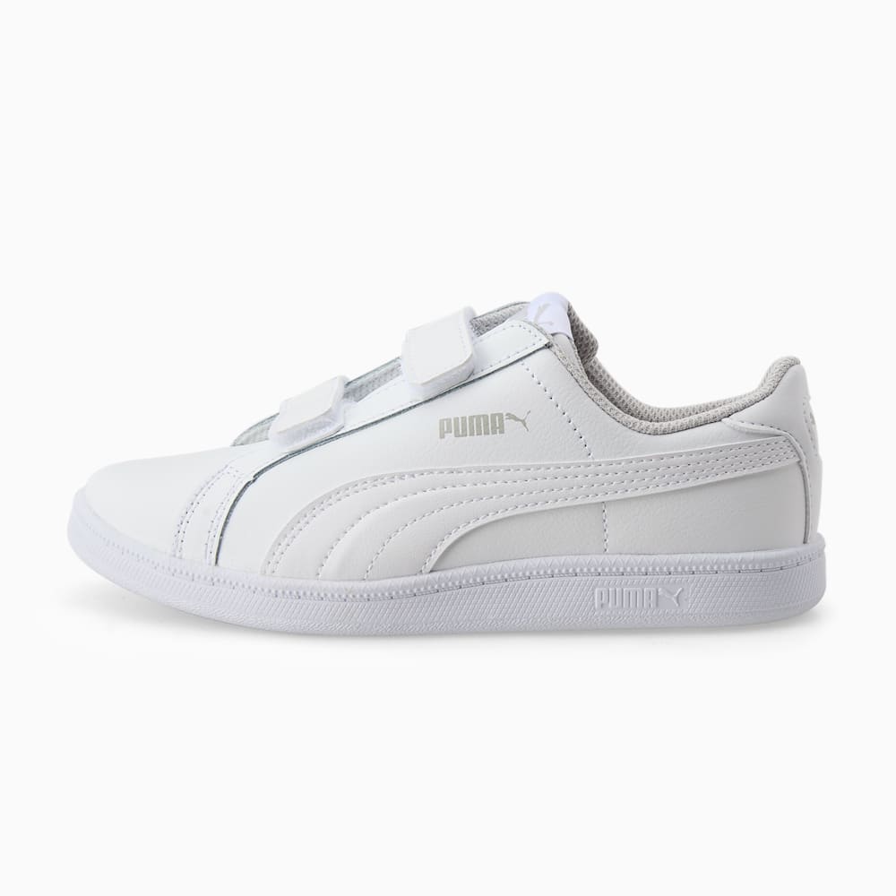 Puma Kid's Smash 3.0 Triple White  4q25