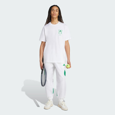 Adidas Men's Stadium Crowd Loose White Tee