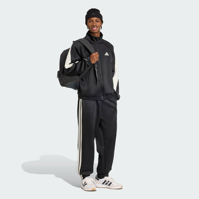 Adidas Men's Stadium Tracktop Black/White Jacket