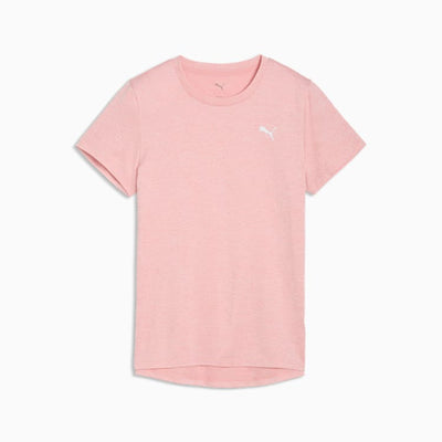 Puma Women's Train All Day Essentials Heather Pink Tee