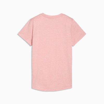 Puma Women's Train All Day Essentials Heather Pink Tee