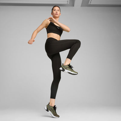 PUMA WOMEN'S TRAIN ALL DAY ESSENTIALS FULL-LENGTH BLACK TIGHTS