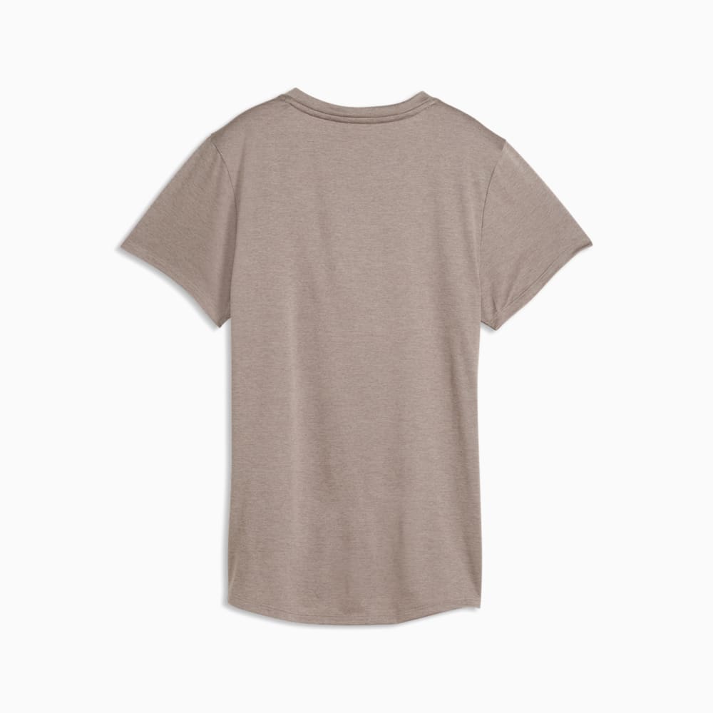 PUMA WOMEN'S TRAIN ALL DAY ESSENTIALS HEATHER GREY TEE