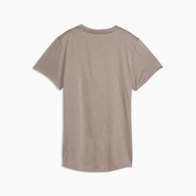 PUMA WOMEN'S TRAIN ALL DAY ESSENTIALS HEATHER GREY TEE