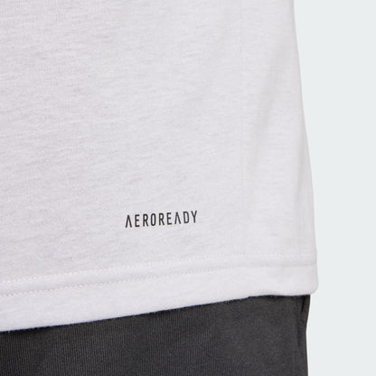 Adidas Men's Training Essentials Feelready Silver Tee