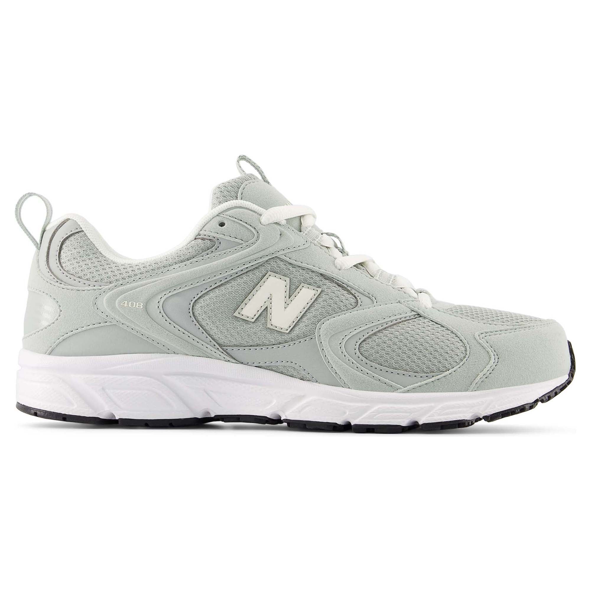 New Balance Men's 408 Grey/White Sneaker Shoes