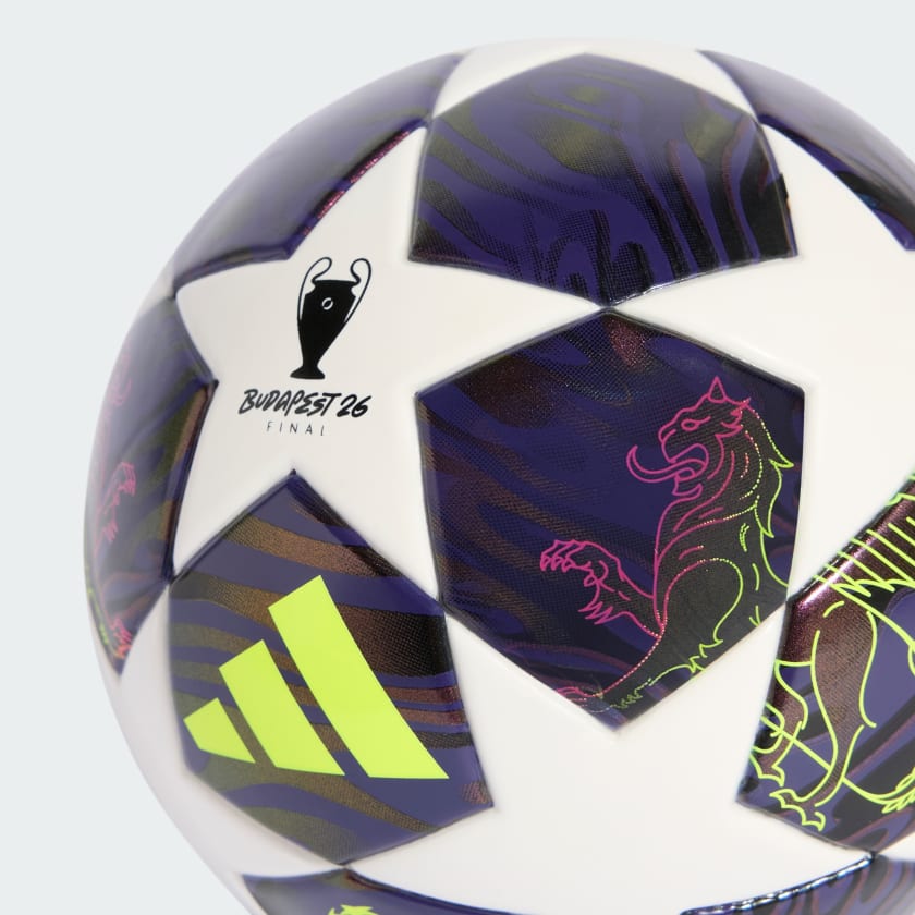Adidas Uefa Champion League Final Mini Purple/White Football