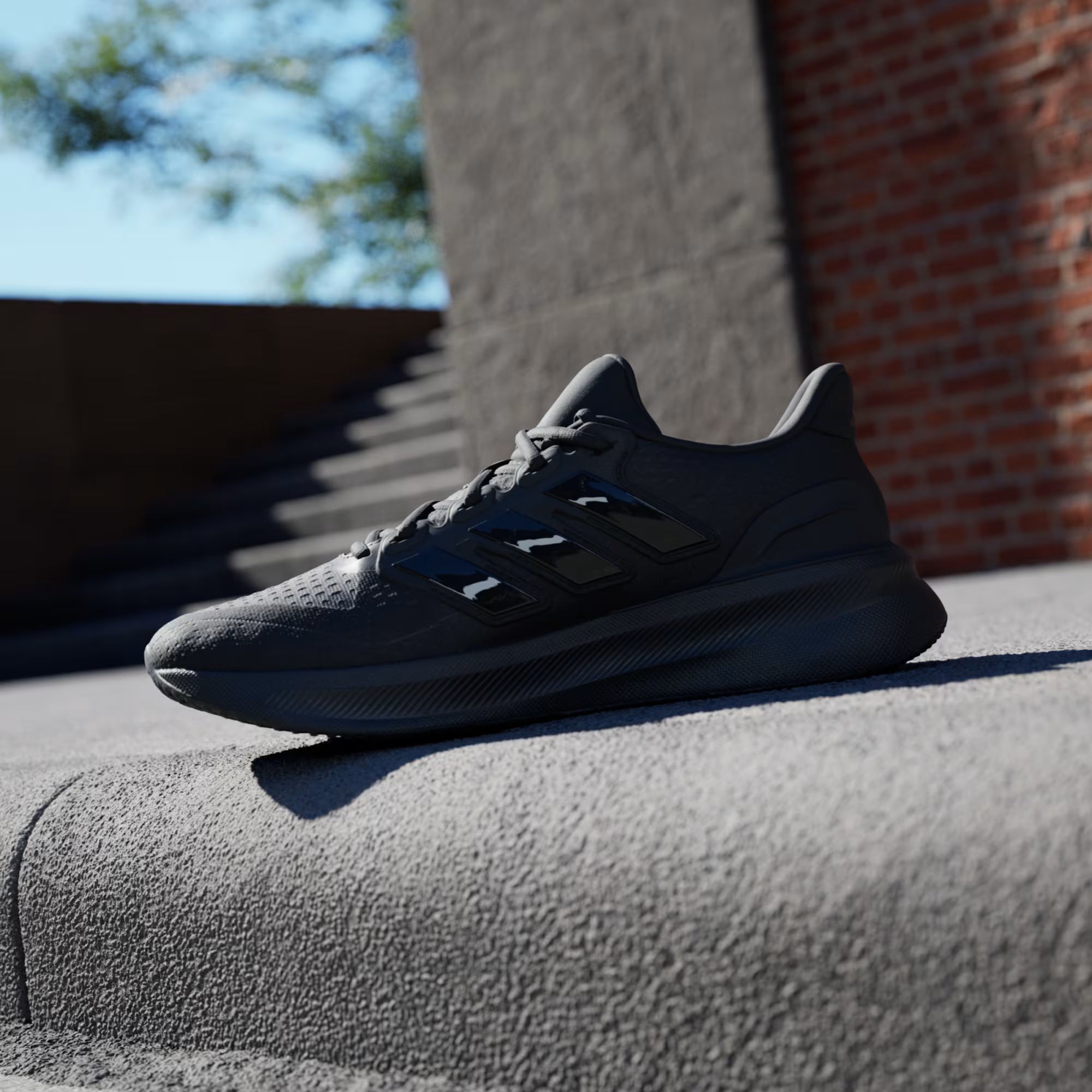 Adidas Men's ULTRA 5 Triple Black Running Shoes