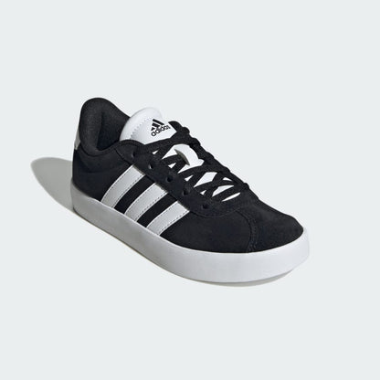 Adidas Kids Vl Court 3.0 Black/White Shoes