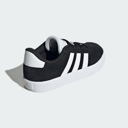 Adidas Kids Vl Court 3.0 Black/White Shoes