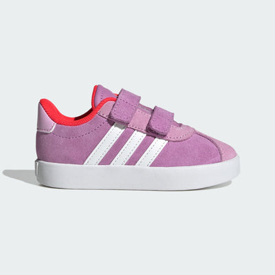 Adidas Kid's Vl Court 3.0 Purple Sneaker Shoes