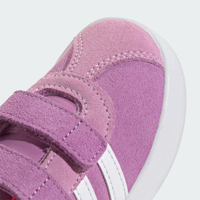 Adidas Kid's Vl Court 3.0 Purple Sneaker Shoes