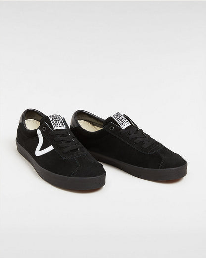Vans Men's Sport Low Black/White Sneaker Sheos – INSPORT