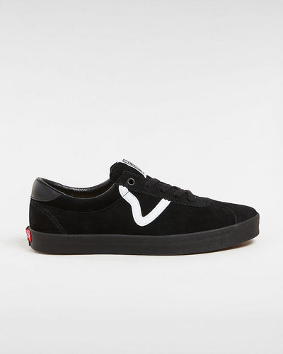 Vans Men's Sport Low Black/White Sneaker Sheos