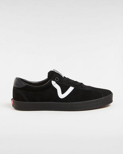 Vans Men's Sport Low Black/White Sneaker Sheos