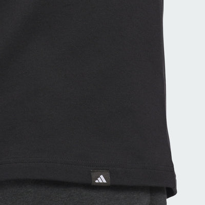 Adidas Men's Varsity Crest Graphic Black Tee