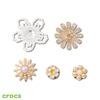 Crocs Elevated Flower 5pk Jibbitz