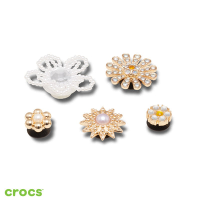 Crocs Elevated Flower 5pk Jibbitz
