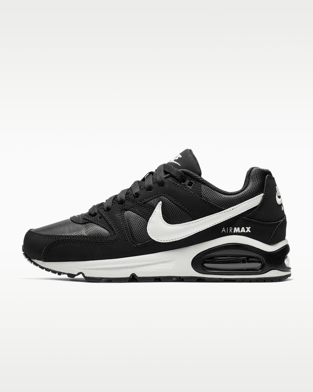 Nike Womens Air Max Command Black/White Sneakers