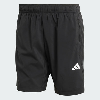 ADIDAS MEN'S WORKOUT ESSENTIALS BASE WOVEN BLACK SHORTS
