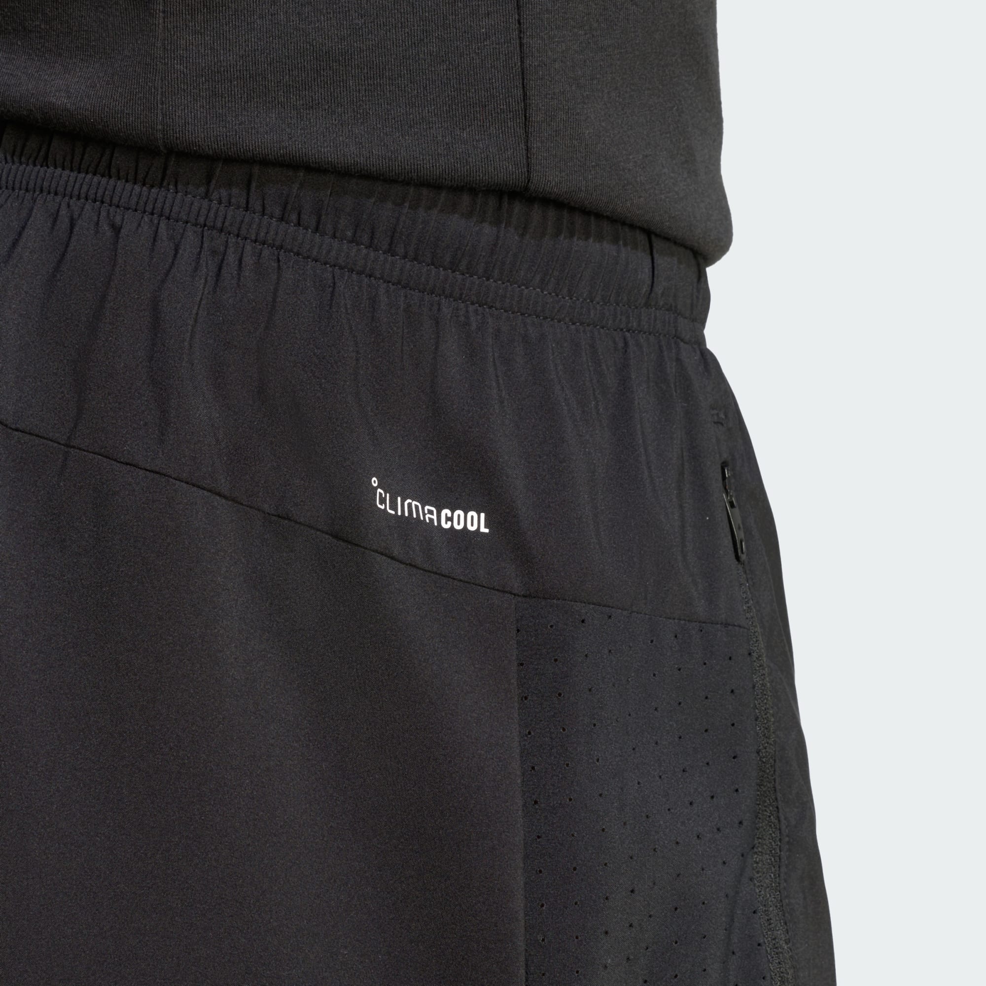 ADIDAS MEN'S WORKOUT ESSENTIALS BASE WOVEN BLACK SHORTS