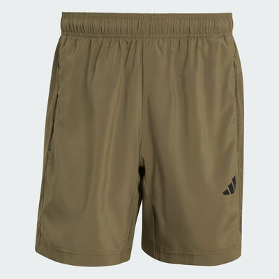 Adidas Men's Workout Essentials Base Woven 7" Olive Shorts