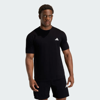 ADIDAS MEN'S WORKOUT ESSENTIALS FEELREADY BLACK TEE