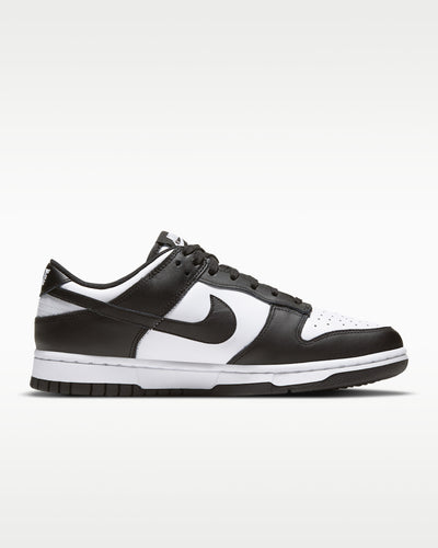 NIKE WOMENS DUNK LOW "PANDA" BLACK/WHITE SNEAKER SHOES