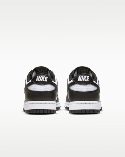 NIKE WOMENS DUNK LOW "PANDA" BLACK/WHITE SNEAKER SHOES