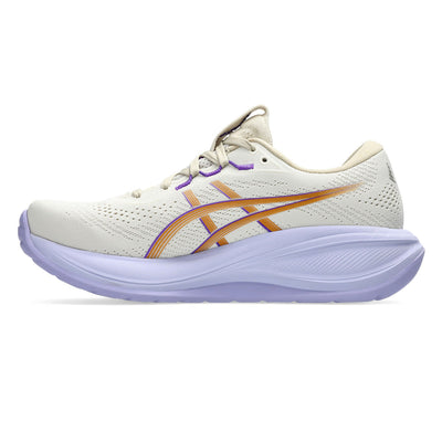 ASICS WOMEN'S GEL CUMULUS 28 OATMEAL/FRESH AIR RUNNING SHOES