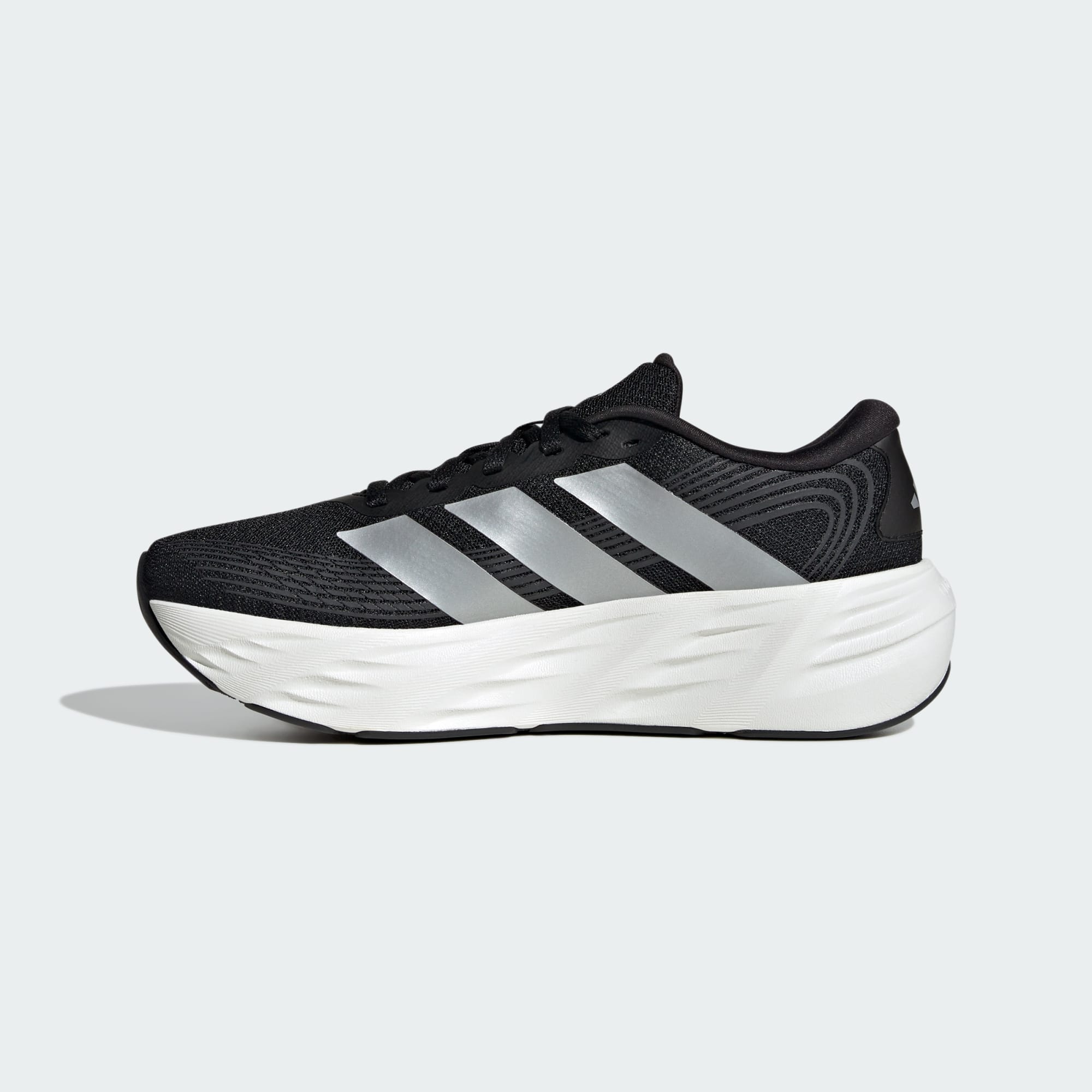 ADIDAS WOMEN'S GALAXY 8 BLACK/SILVER RUNNING SHOES