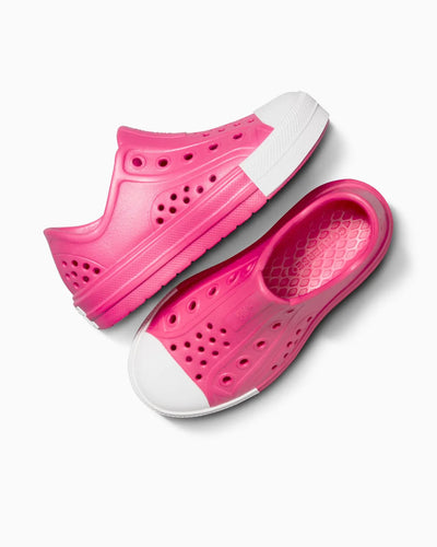 Converse Kid's All-Star Play Lite Cx Easy-On Fuchsia/White Clogs