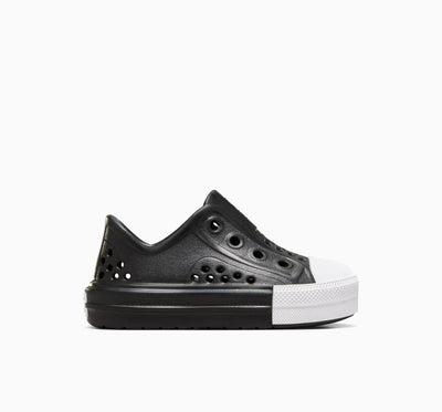 Converse Kid's All-Star Play Lite Cx Easy-On Black/White Clogs