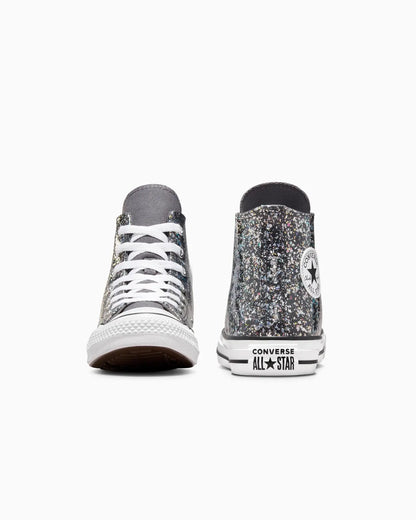 Sneaker All Star Glitter Argento All Star Converses Sequins All