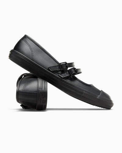 Converse Women's Chuck Taylor Al-Star Dainty Mary Jane Black Shoes