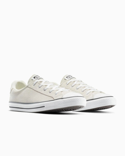 Converse Women's Chuck Taylor All-Star Dainty Lucky Egret/White Sneaker Shoes