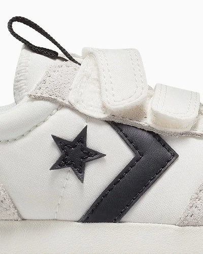 Converse Kid's Omega Trainer Hook N' Loop White/Black Shoes