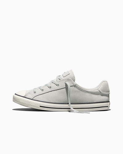 Converse Women's Chuck Taylor All Star Dainty Suede Lucky Light Grey Sneaker Shoes