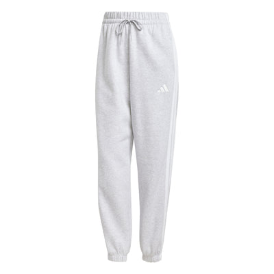 Adidas Women's 3-Stripe Fleece Grey Trackpant
